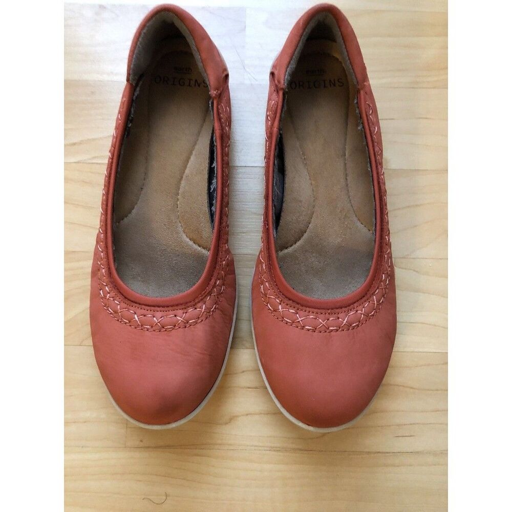Earth Origins Ballerina Flats 7 Peach